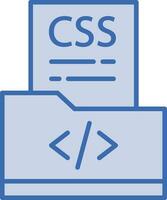 CSS File Vector Icon