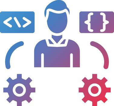 Tech Savvy User Vector Icon