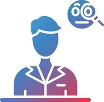 Suspicious Vector Icon
