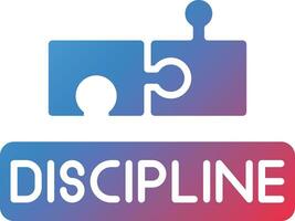 Discipline Vector Icon