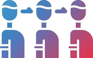 Queue Vector Icon