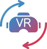 icono de vector de realidad virtual