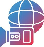 Worldwide Coverage Vector Icon