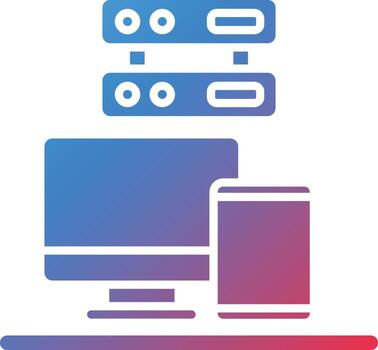 Data Synchronization Vector Icon