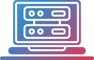 Shared Web Hosting Vector Icon