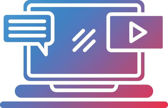 Unstructured Data Vector Icon