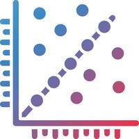 Regression Analysis Vector Icon