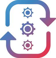 Cycle Diagram Vector Icon