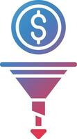 Sales Funnel Vector Icon