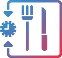 Intermittent Fasting Vector Icon