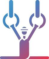 Gymnast Vector Icon