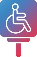 Disabled Parking Vector Icon