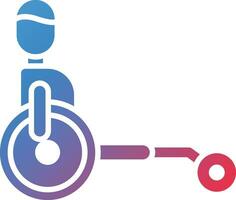 Disabled Athletes Vector Icon