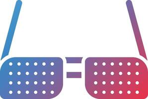 Pinhole Glasses Vector Icon