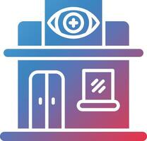 Optometry Clinic Vector Icon