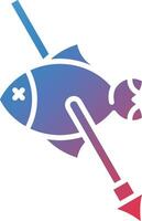 Spearfishing Vector Icon