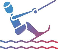 Wakeboarding Vector Icon