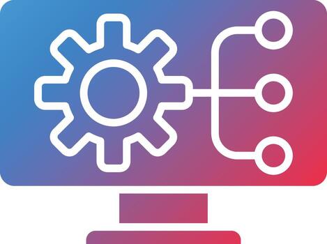 Working Software Vector Icon