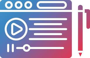 Post Script Vector Icon