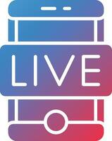 Live Stream Vector Icon