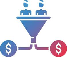 Conversion Rate Vector Icon