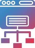 Sitemap Vector Icon