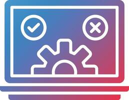 Qa Testing Vector Icon