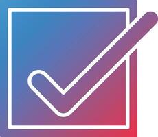 Checkbox Vector Icon