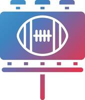 Super Bowl Ad Vector Icon