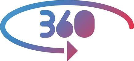 360 Degree Feedback Vector Icon