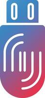 Biometric Data Vector Icon