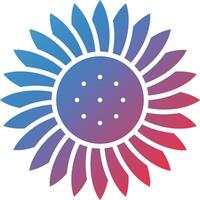 icono de vector de girasol