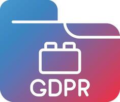Gdpr Plugin Vector Icon