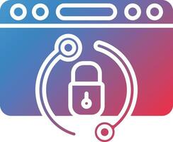 Web Security Vector Icon
