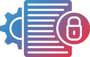 Management Security Vector Icon