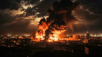 Tension escalate between Israel and Gaza Strip photo