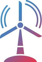 Windmill Vector Icon