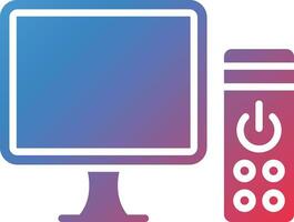 Workstation Vector Icon