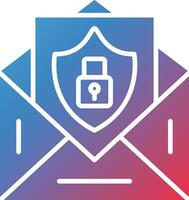 Email Security Vector Icon