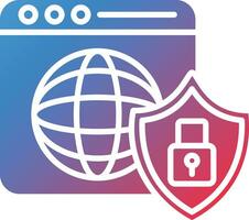 Internet Security Vector Icon