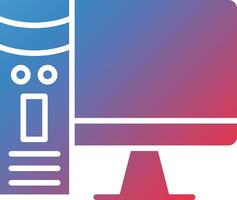 Workstation Vector Icon
