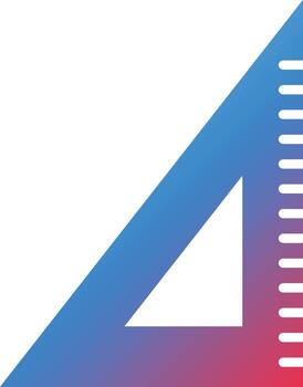 geometría triángulo vector icono