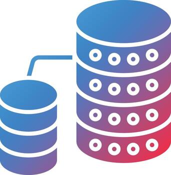 icono de vector de base de datos