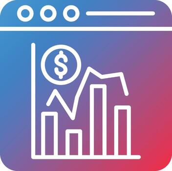 icono de vector de estadísticas