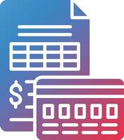 Invoice Payment Vector Icon