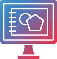 Digital Sketch Vector Icon