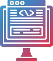 Coding Vector Icon