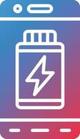 Mobile Battery Vector Icon