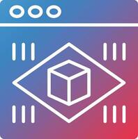Augmented Reality Vector Icon