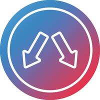 Keep In Lane Vector Icon